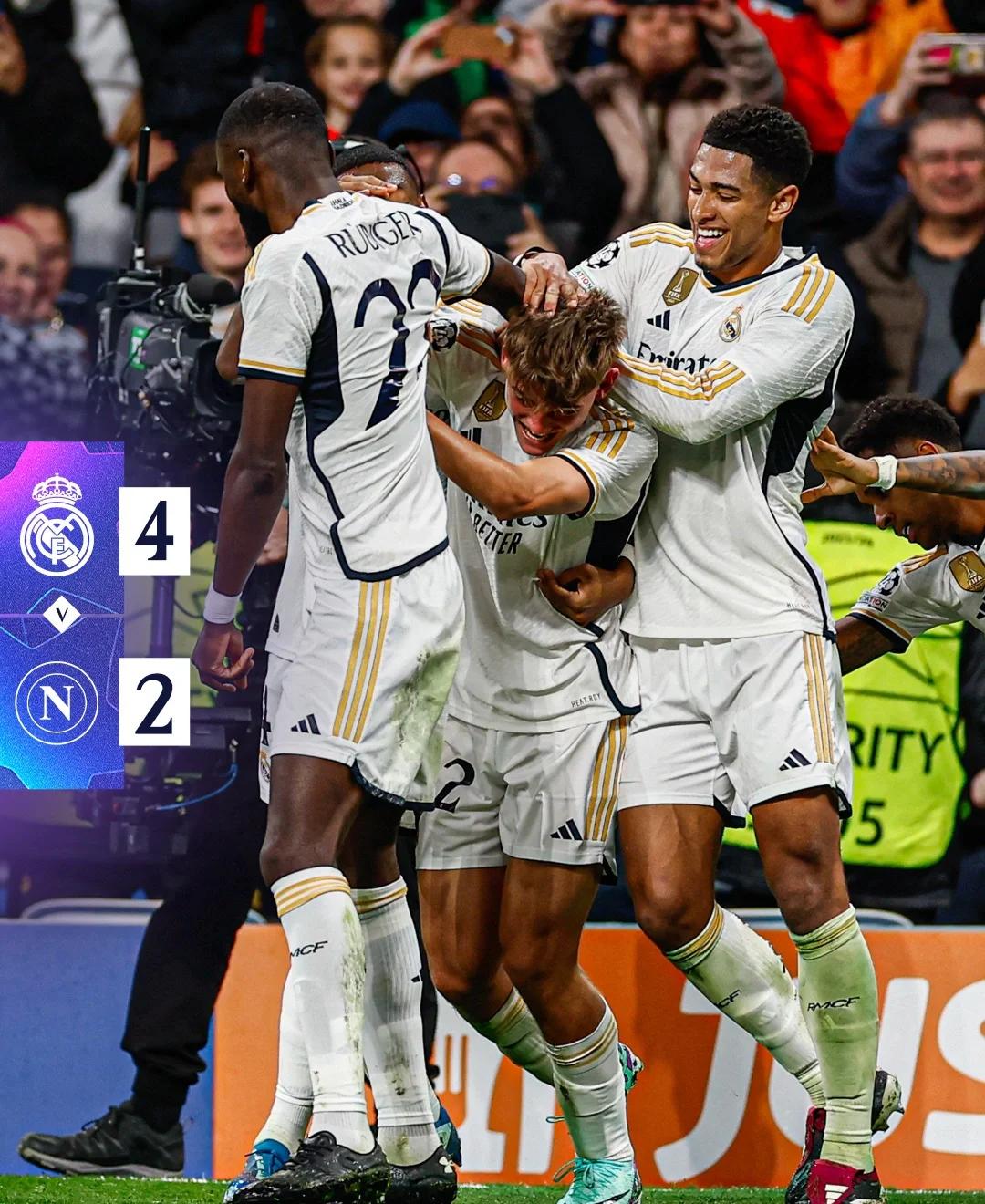 皇马重伤倒地，那不勒斯全队围拢祈祷，场面感人的简单介绍